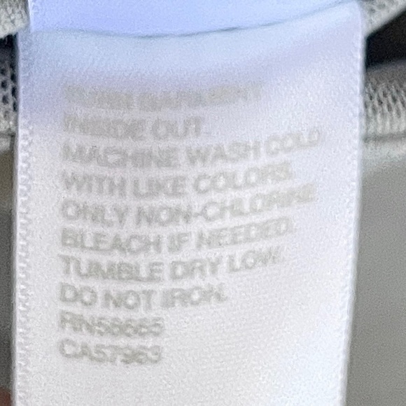 Zella Nordstrom Activewear Light Gray Abstract Print Mesh Leggings Size XL - Picture 13 of 13